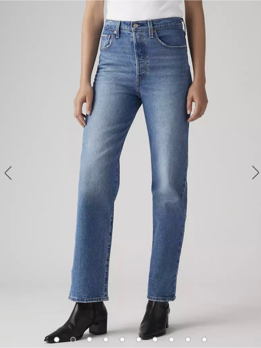 Levi's Ribcage Straight Ankle Jeans